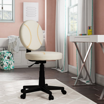 Chamstan Baseball Mid-Back Kids Chair